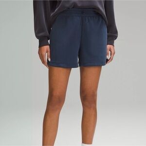 Lululemon Softstreme High-Rise Short 4", Navy Blue, Size 8